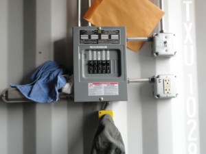 Electrical panel - 20 HP